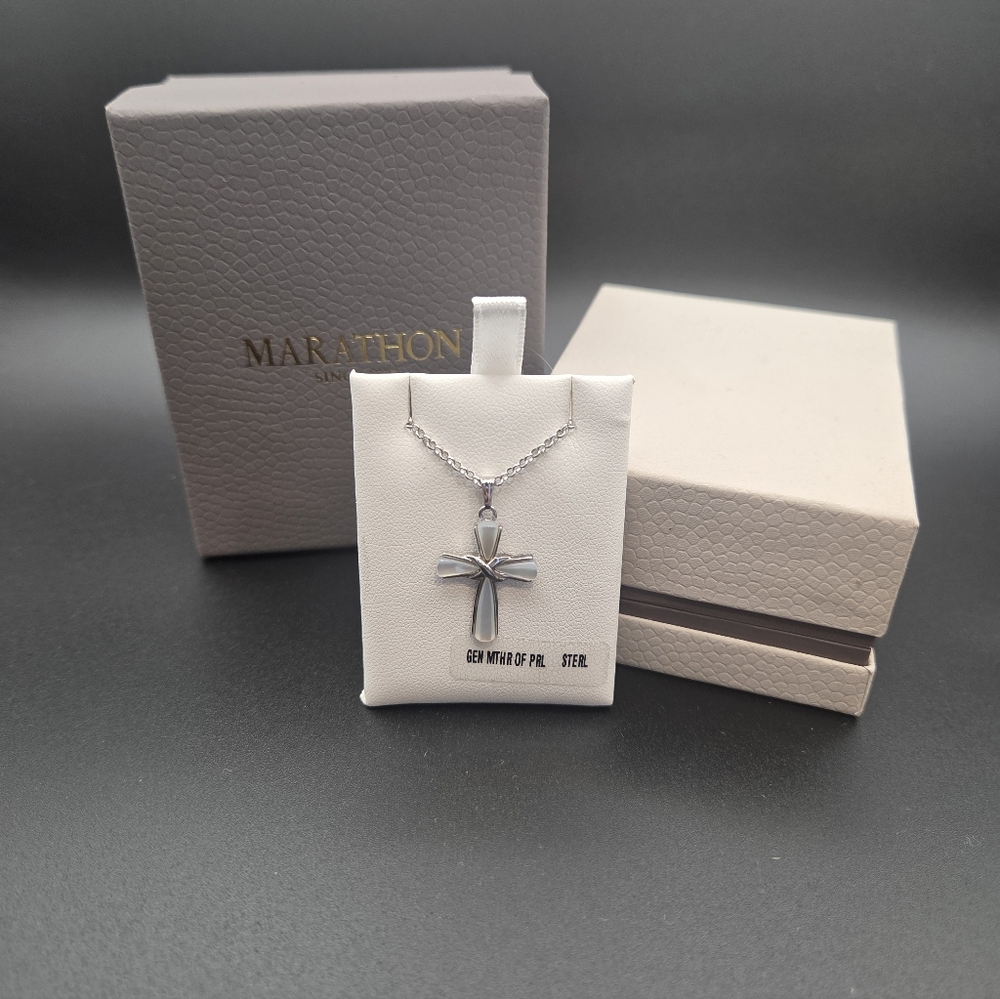 Marathon Cross Necklace